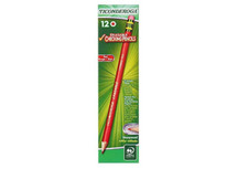 Ticonderoga Erasable Checking Pencils with Eraser Carmine Red Lead Dozen 14259