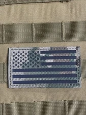 IR American Flag America USA Military Combat Tactical patch Multicam 3.6”