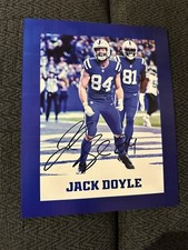 Jack Doyle Signed Indianapolis Colts 8 X 10 Picture Autographed