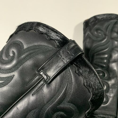 Vintage Marlboro Classic Pony Hair Leather Cowboy Boots 43 - Foto 7 di 12