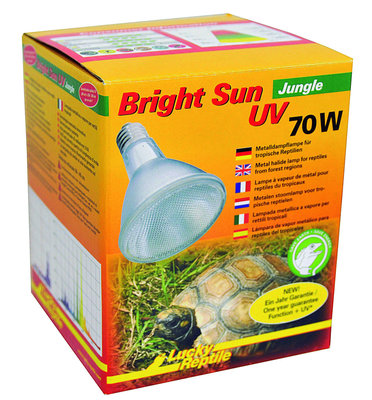 Lucky Reptile Bright Sun Jungel UV 70 Watt /  UVA UVB Strahler / UV Lampe