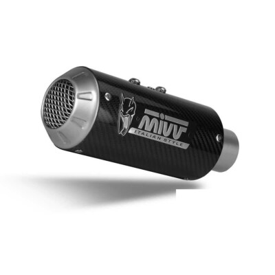 Double Slip-on Muffler MIVV Mk3 Carbon for Ducati HYPERMOTARD 950 RVE 2021