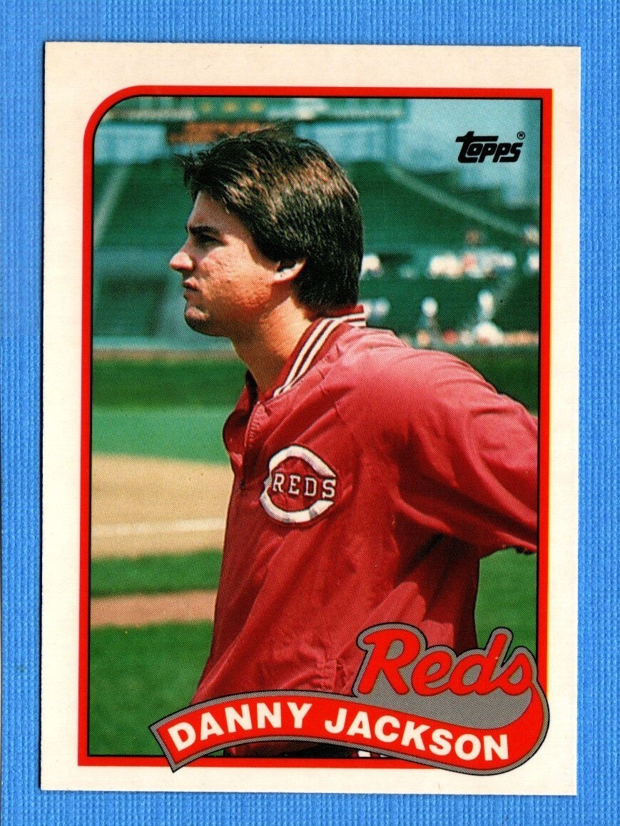 1989 Topps Tiffany #730 Danny Jackson Reds
