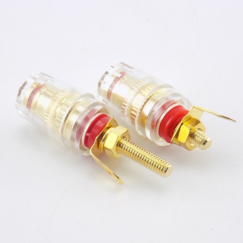 4mm Amplifier Speaker Terminal Binding Post Banana Plug Jack audio Connector - Picture 4 of 16