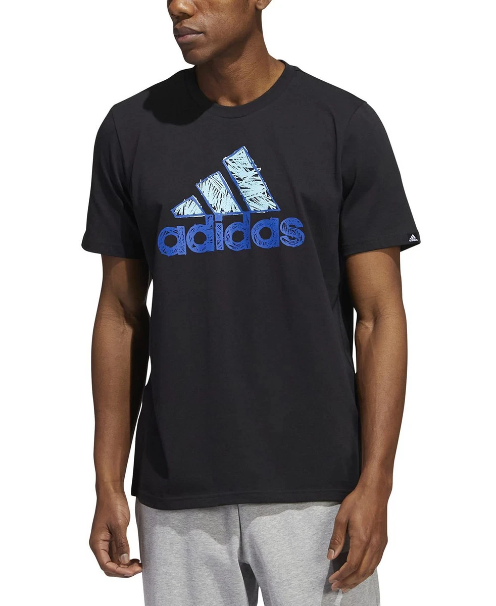 Adidas men's badge of sport graphic tee top