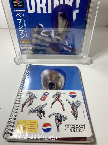 Pepsiman PS1 Playstation Brand New Factory Sealed WATA 9.8 A+not VGA ULTRA RARE! - Picture 6 of 8