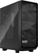 Meshify 2 Compact Black ATX Mid Tower Case with High-Airflow  Glass Window