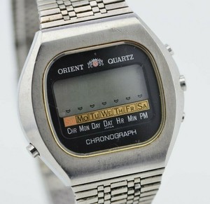 orient digital watch