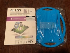 Ipad 5/6 Blue Case And Tempered Screen Protector BRAND NEW SEALED