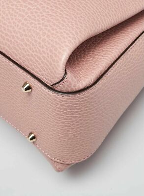 NEW WITH TAG GUCCI Women's Calfskin Pink Interlocking G Top Handle
