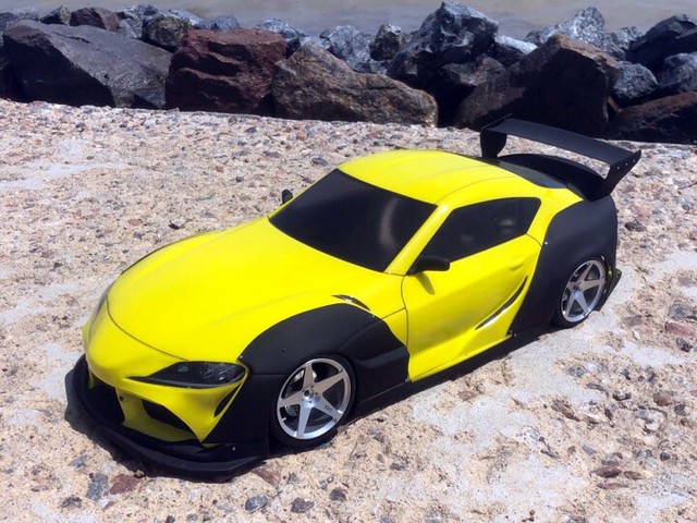 rc toyota supra drift car