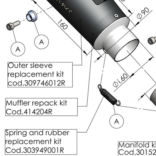 Repuesto de abrazaderas de escape LeoVince 4,0mm para KTM 1290 Super - Imagen 5 de 5