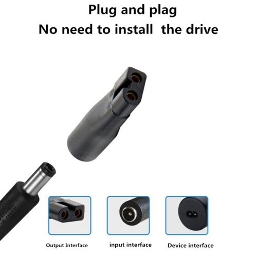Razor Cord USB to 2-Prong Plug Razor Connector Power Adapter Charger Jack - Picture 9 of 12