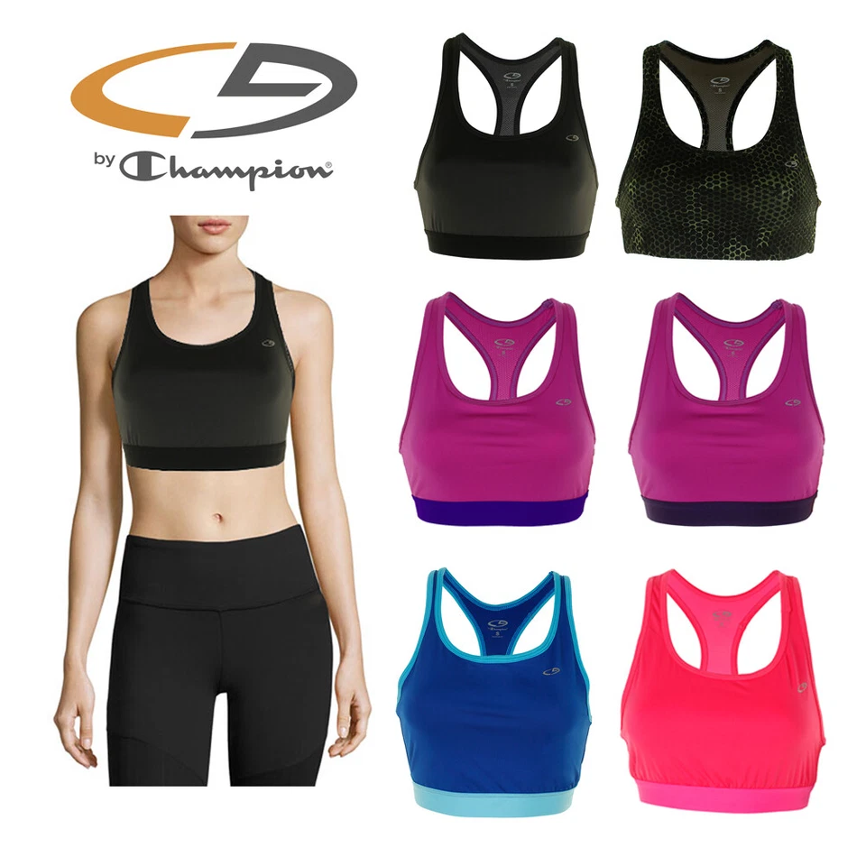 Sujetador Bralette Champion Juniors Active Wear Gimnasio Espalda Corredora Entrenamiento Deportes Top