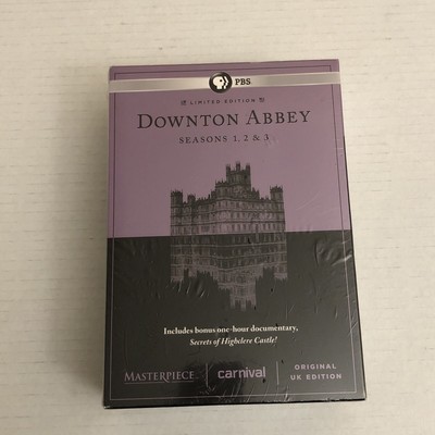 Masterpiece: Downton Abbey - Seasons 1-3 (DVD, 2013, 9-Disc Set) Original UK Ed.