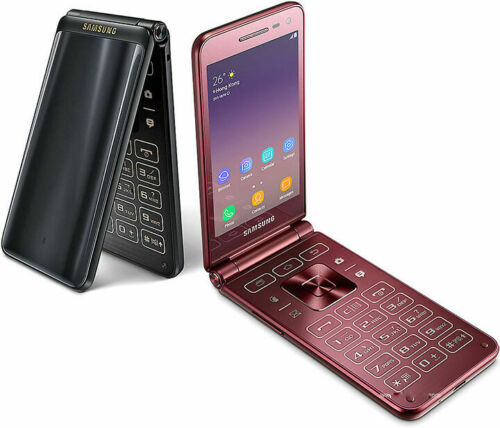 New Samsung Galaxy Folder 2 SM-G1650 dual-SIM Android Mobile Flip