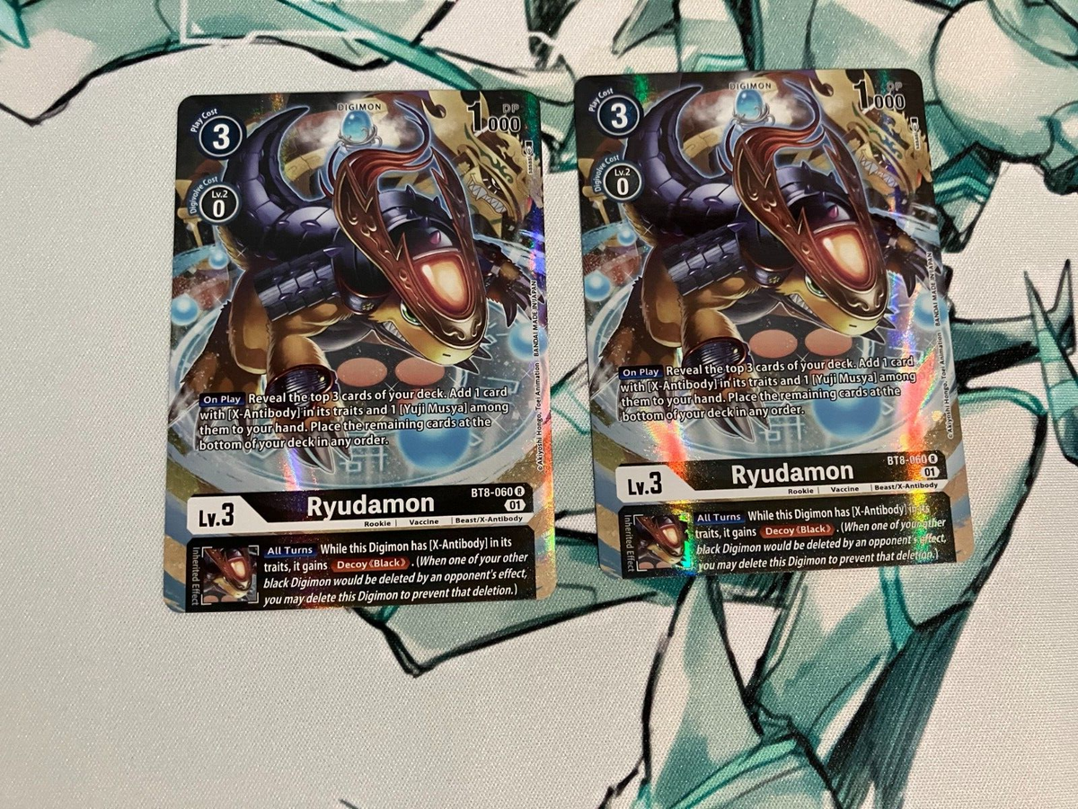 Ryudamon (Alternate Art) BT8-060 R Digimon CCG TCG | New Awakening Near Mint | eBay Ryudamon (Alternate Art) BT8-060 R Digimon CCG TCG | New Awakening Near Mint | eBay