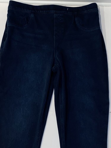 NEW SPANX Jean-ish Ankle Denim Leggings 20018R Dark Blue Twilight Rinse S - Picture 4 of 9