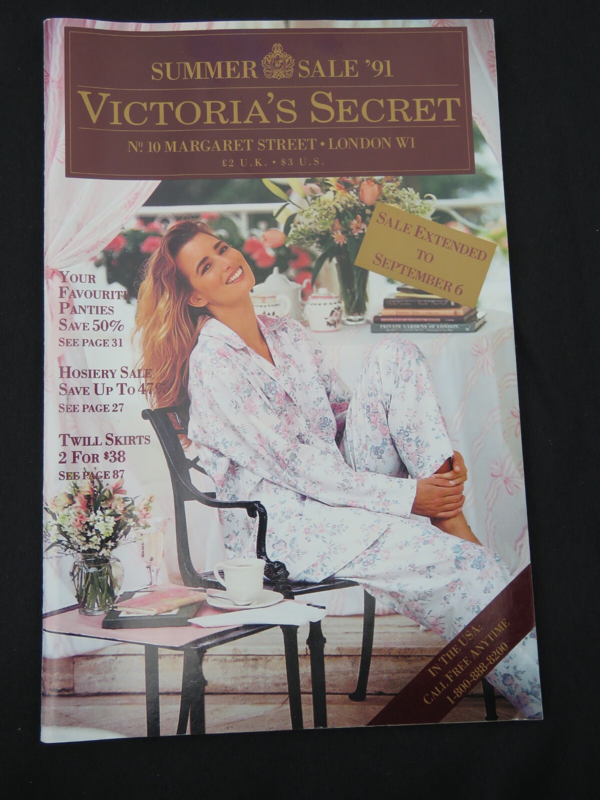 Victoria's Secret Summer Sale 1991 Catalog eBay