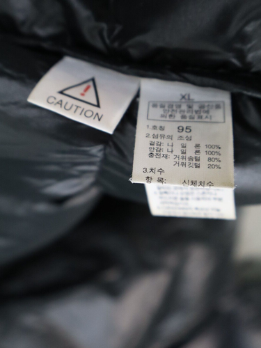 The North Face 700 Vintage Down Puffer Jacket Black Adult Gr. M 95 MISSING HOOD - Bild 5 von 9