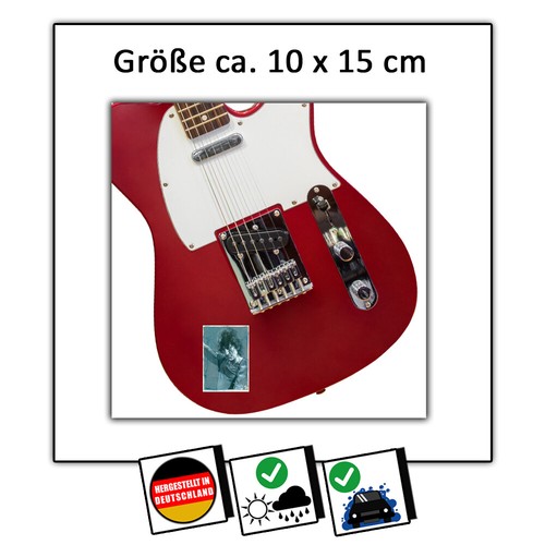 Aufkleber Ron Wood "Woody" Gitarrist der Rolling Stones by Krüger ca. 15x10 cm - Bild 3 von 7