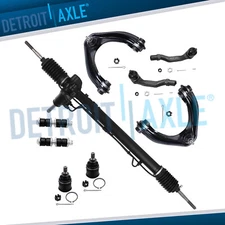 Rack and Pinion Front Upper Control Arms Suspension Kit for 1996-00 Honda Civic