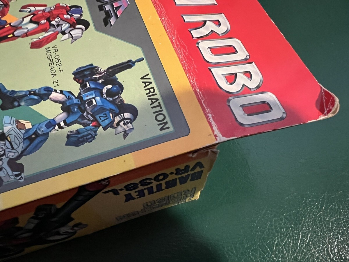 Vintage The Henshin Robo Mospeada Bartley VR-038-L Robotech Gakken
