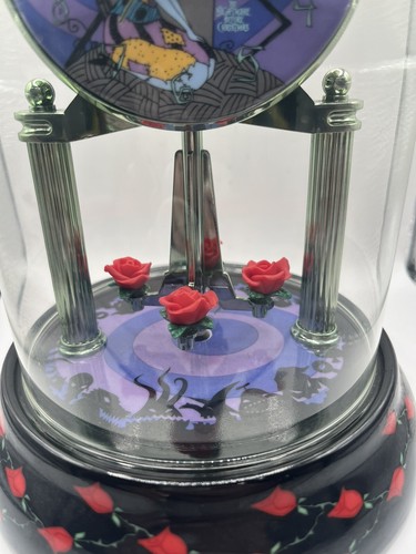 Nightmare Before Christmas Anniversary Clock Sally with Roses- Not Working - Picture 3 of 8