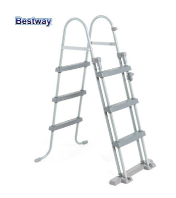 Bestway Poolleiter Gartenpool-Einstieg Schwimmbecken Sicherheitsleiter Treppe