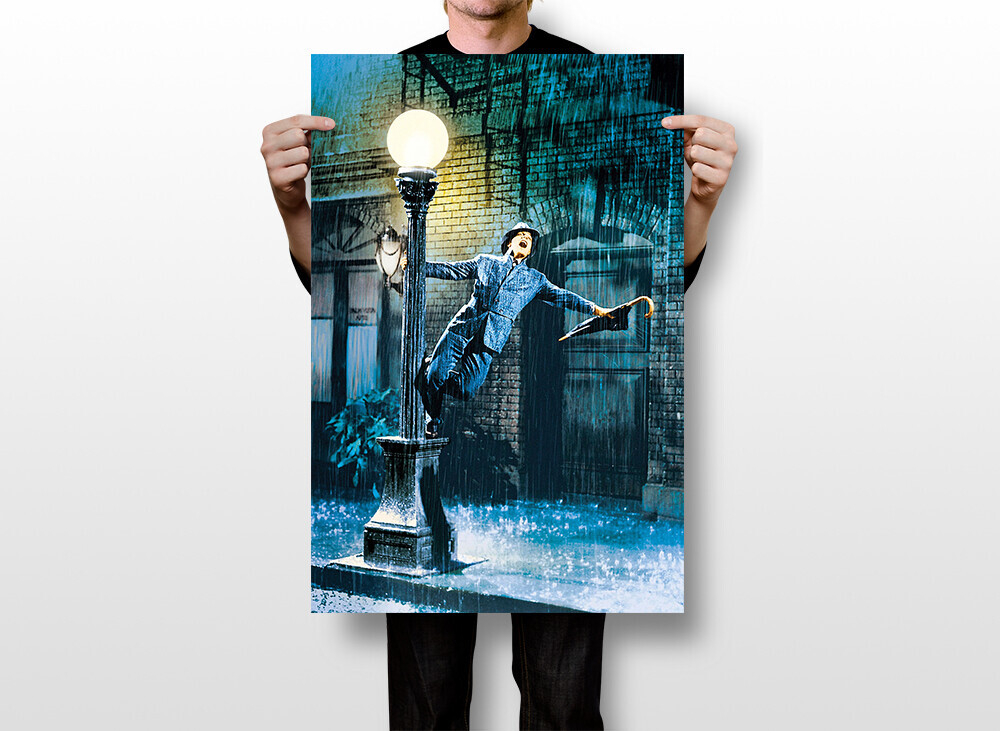 Singing In The Rain Movie Musical Romantic Wall Art Home Decor