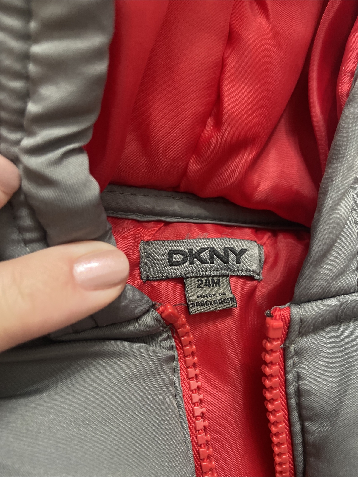 DKNY Winter Vest Baby Boys Size 24 Months image 3
