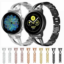 Metal Watch Band Strap For Samsung Galaxy Watch 3 41mm/Active 2/Watch 4/Watch 5