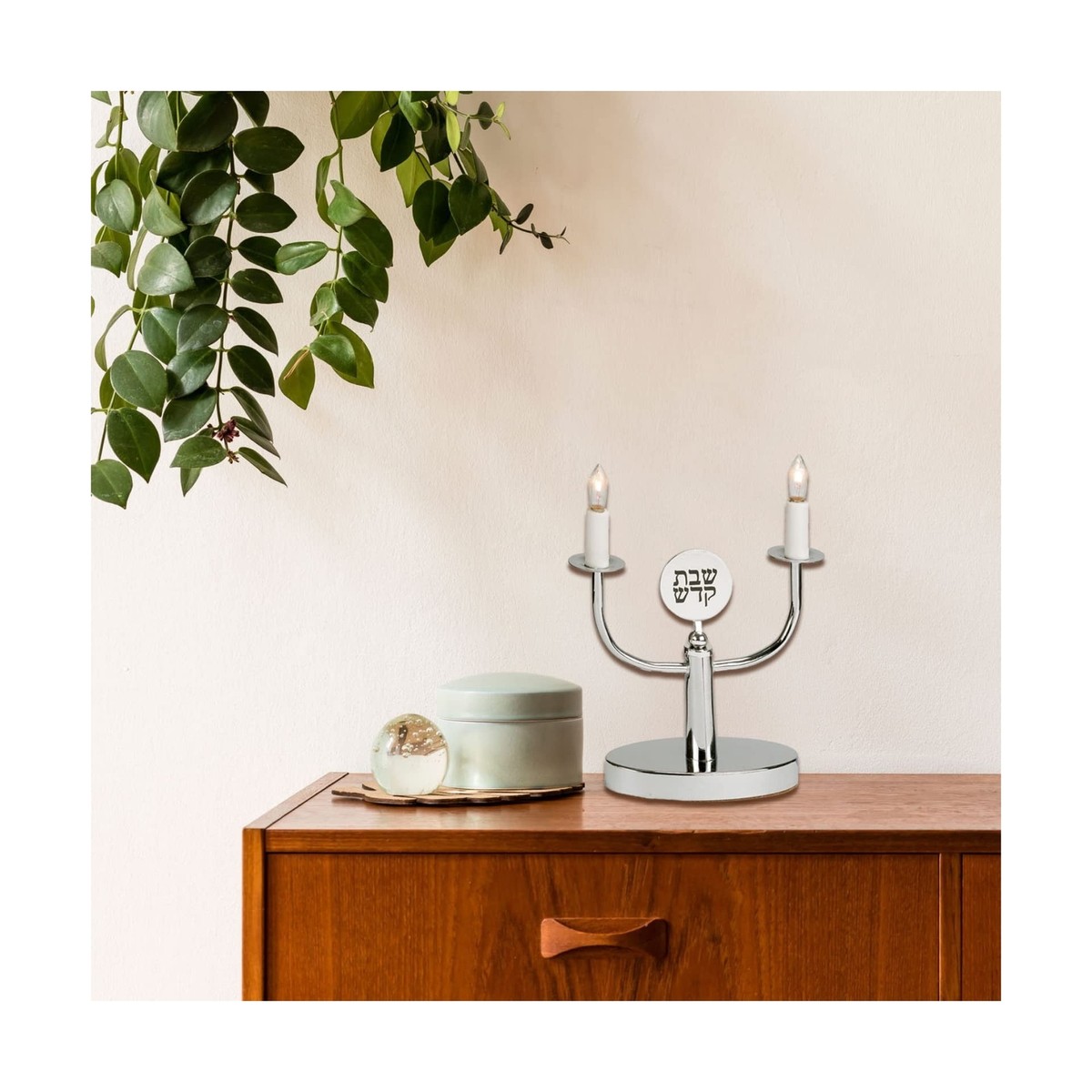 Electric Shabbat Candles