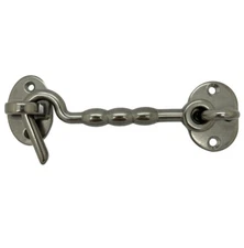 STAINLESS STEEL 316  3" CABIN HOOK - Cabin Door Hook Latch | UK STOCK