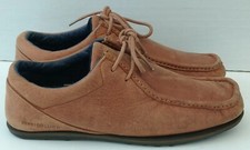 HENRI LLOYD MENS LEATHER TAN STUD SHOE DRIVING MOCCASIN SHOES UK 6 US 7 EU 40