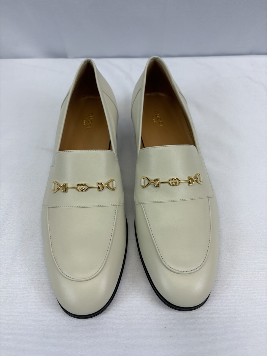 GUCCI Jakarta Calfskin Women Interlocking G Horsebit Loafers  display picture 1