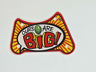 2015 STERN WHOA NELLIE BIG JUICY MELONS PLAYFIELD PLASTIC -08 OURS ARE BIG
