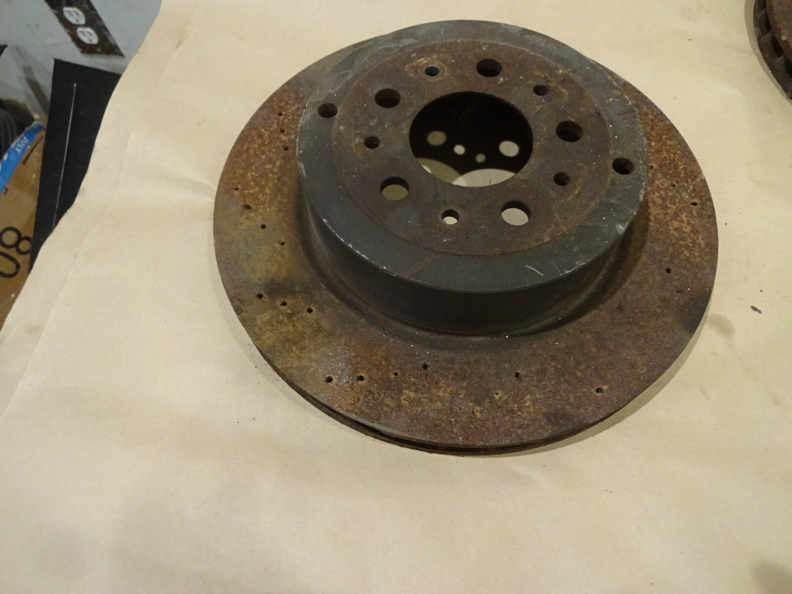 Maserati 4200 Coupe/Spyder - Rear Brake Disc - P/N 192996