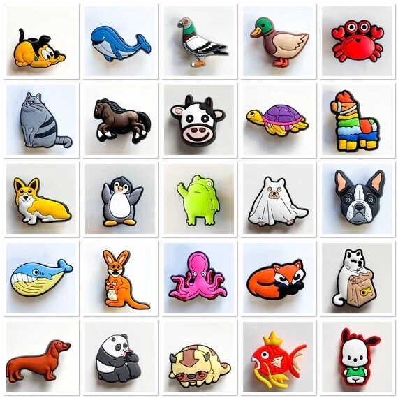 pets animal fish cats dogs theme croc charms