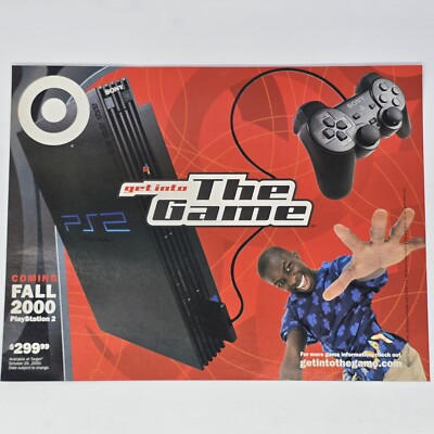 PlayStation PS2 Launch Target Fall 2000 Print Ad/Poster Official Promo  Art