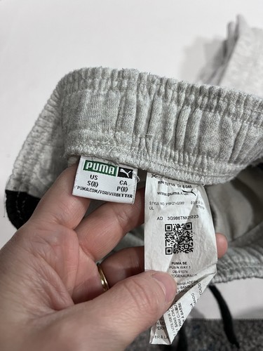 Boys Puma Grey Athletic Pants Size S (8) - Picture 2 of 4
