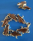Costume Jewelry Necklace,Bracelet and Clip on Earring Set — photo 2