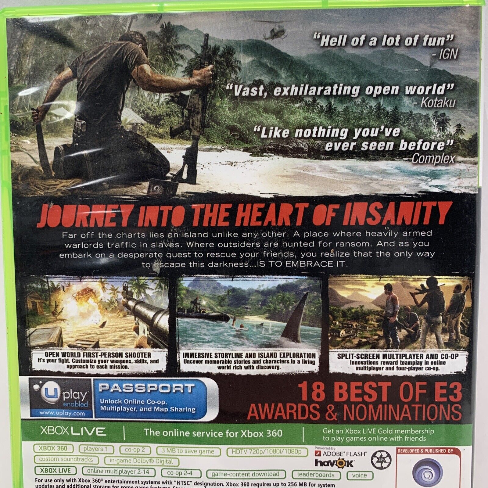 Far Cry 3 - Xbox-One-360 - Incolor