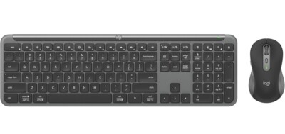 Genuine Logitech Signature Slim Combo MK955 Keyboard & Mouse Black (920-012425)