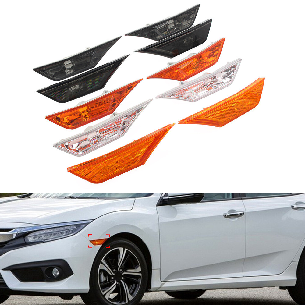 2016-21 Honda Civic LED Side Marker Lights with Turn Signal Lamps