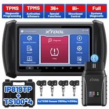 XTOOL IP819TP TPMS Programming Auto Full Diagnostic Scanner ECU Coding W/Sensors
