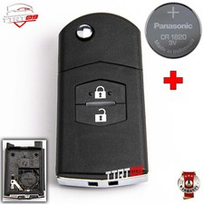 COQUE CLÉ POUR MAZDA 2 3 5 6  CX-7 CX-9 MX-5 RX-8 BT-50 + BATTERIE CR1620