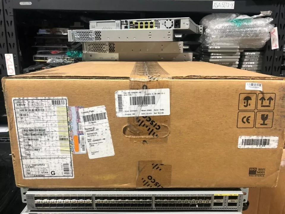 Cisco Catalyst WS-C2960XR-48TD-I 48 Ethernet Ports  740W IP Lite Switch OPEN BOX - Image 3 of 3