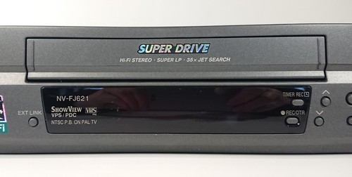 Grabadora de video VHS Panasonic Super Drive Show View NV-FJ621 EG-K - Imagen 4 de 12
