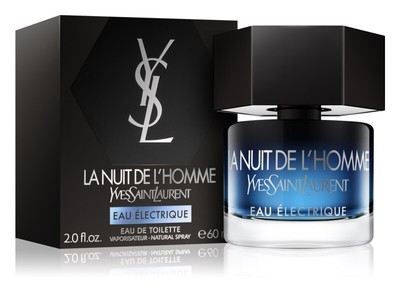 Yves Saint Laurent LA NUIT DE L'HOMME BLEU ÉLECTRIQUE edt intense vapo 60  ml | eBay